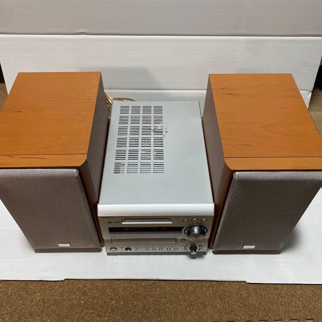 ONKYO FR-7GX ミニコンポ スピーカー D-S7GX ONKYO オンキヨー コンポ