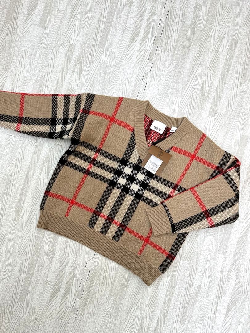 バーバリー ニット セーター 3Y 98cm Burberry ニット キッズ用