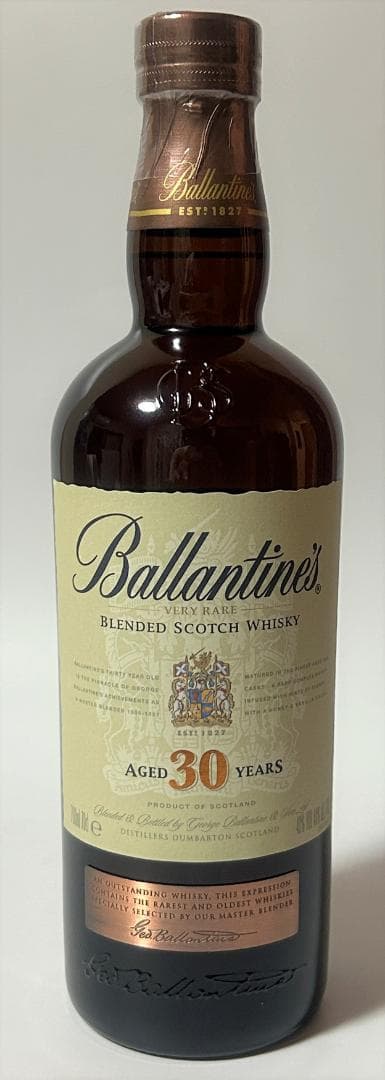未開栓】バランタイン 30年 木箱 スコッチ ウイスキー 700ml 40