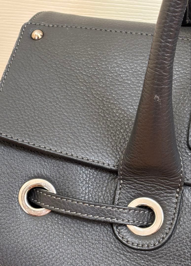 ジミーチュウ　ロザリー　ハンドバッグ　グレー　レディース