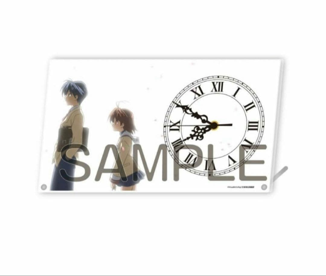 【即購入〇】CLANNAD 時を刻むアクリル時計 POPUPSHOP 限定品