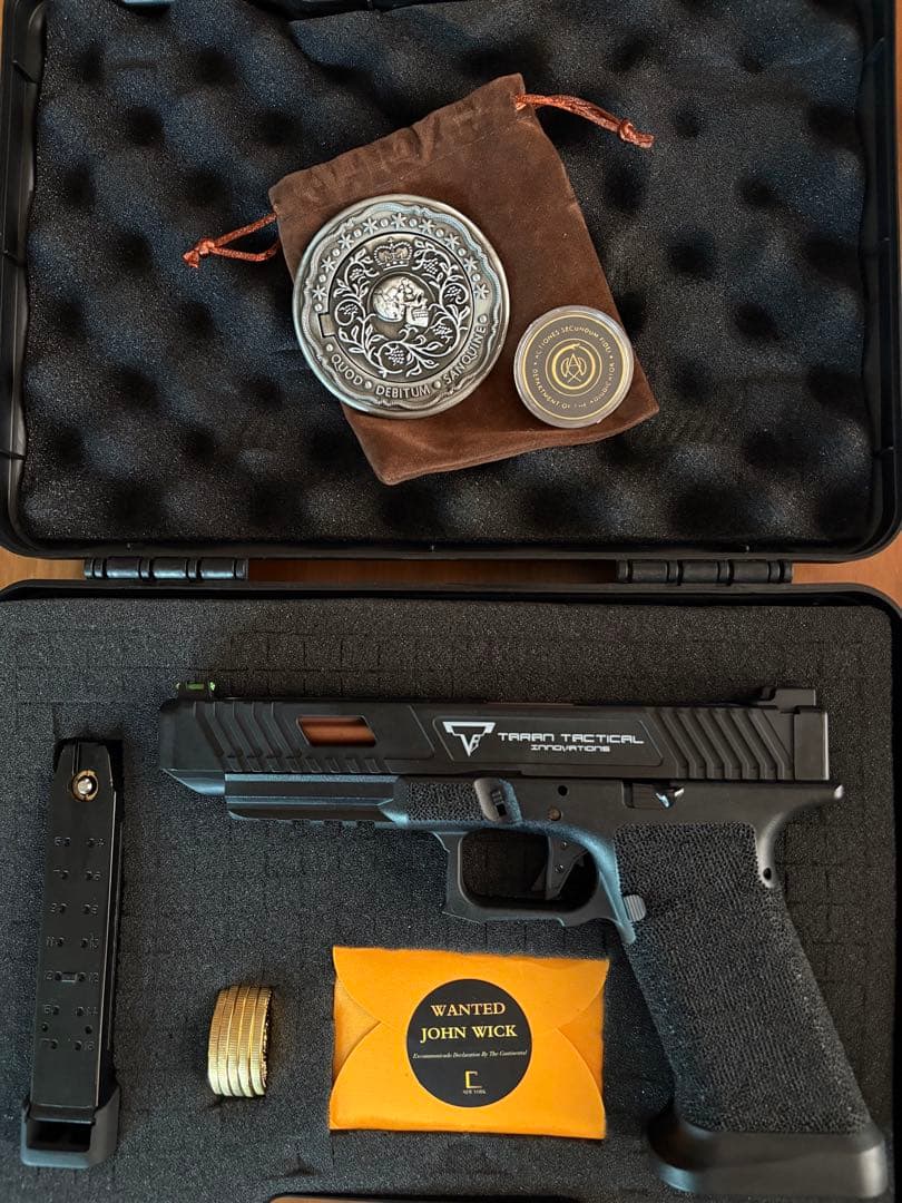 glock34 ジョン・ウィック　TTI combat master JW2 Combat Master Package - Taran Tactical Innovations
