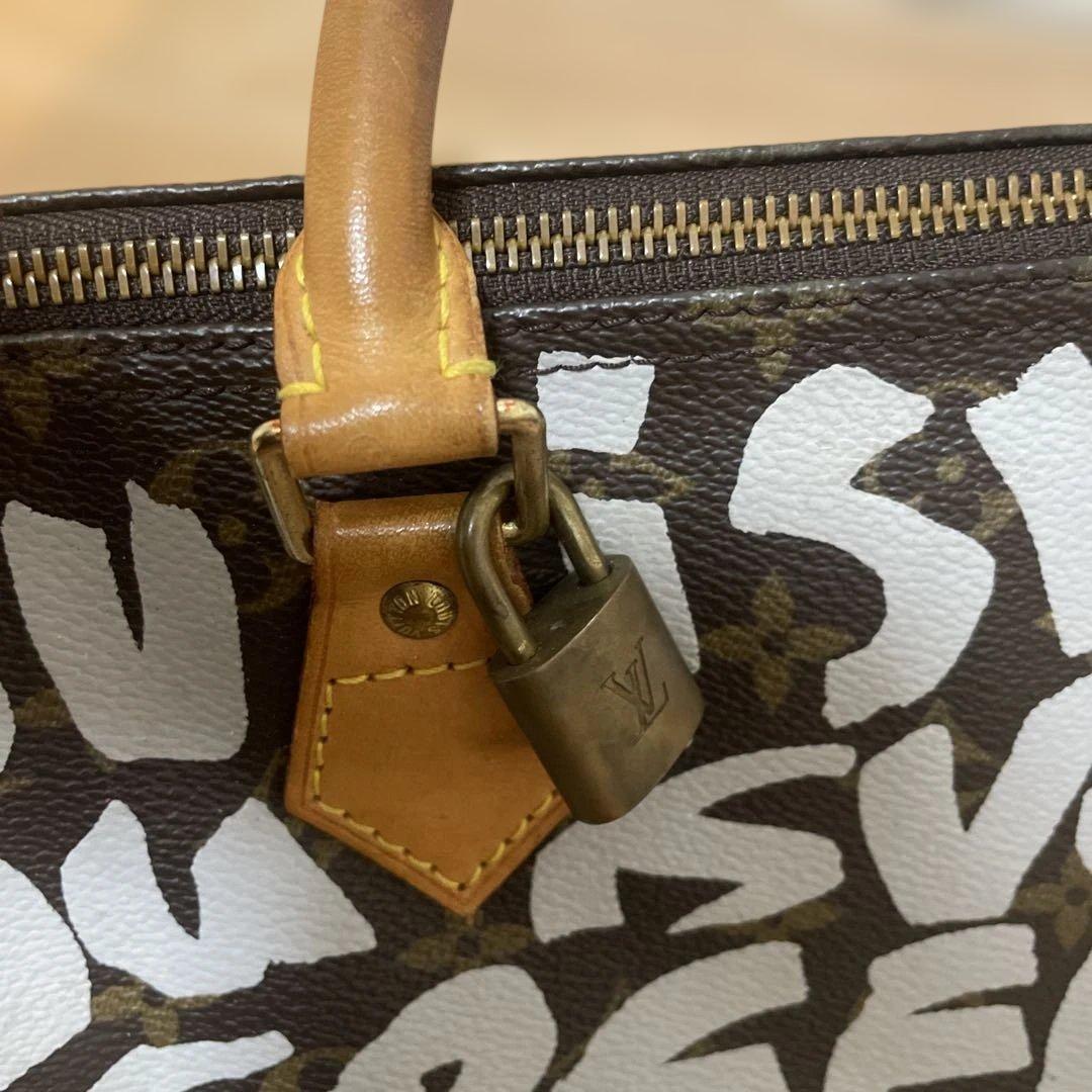 ルイ・ヴィトン スピーディ バッグ ブラウン/ホワイト