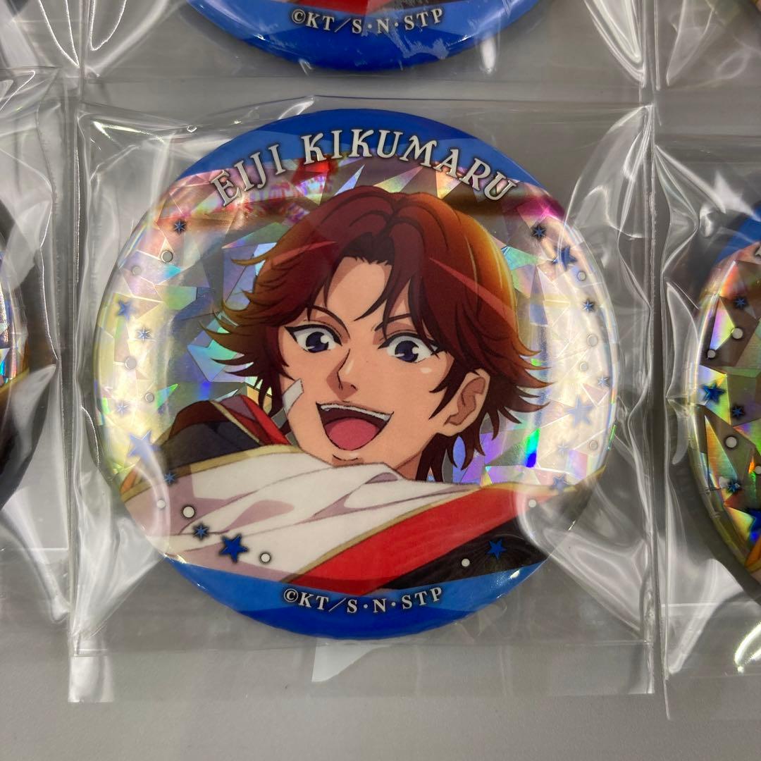 新テニスの王子様 Risingbeat 菊丸英二 缶バッジ ホログラム ホロ缶