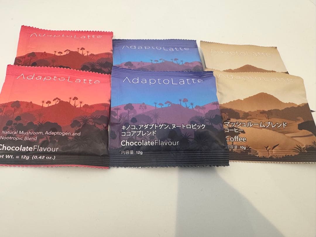 アダプトラテ トラベルパック オリジナル デカフェ コーヒー 6袋