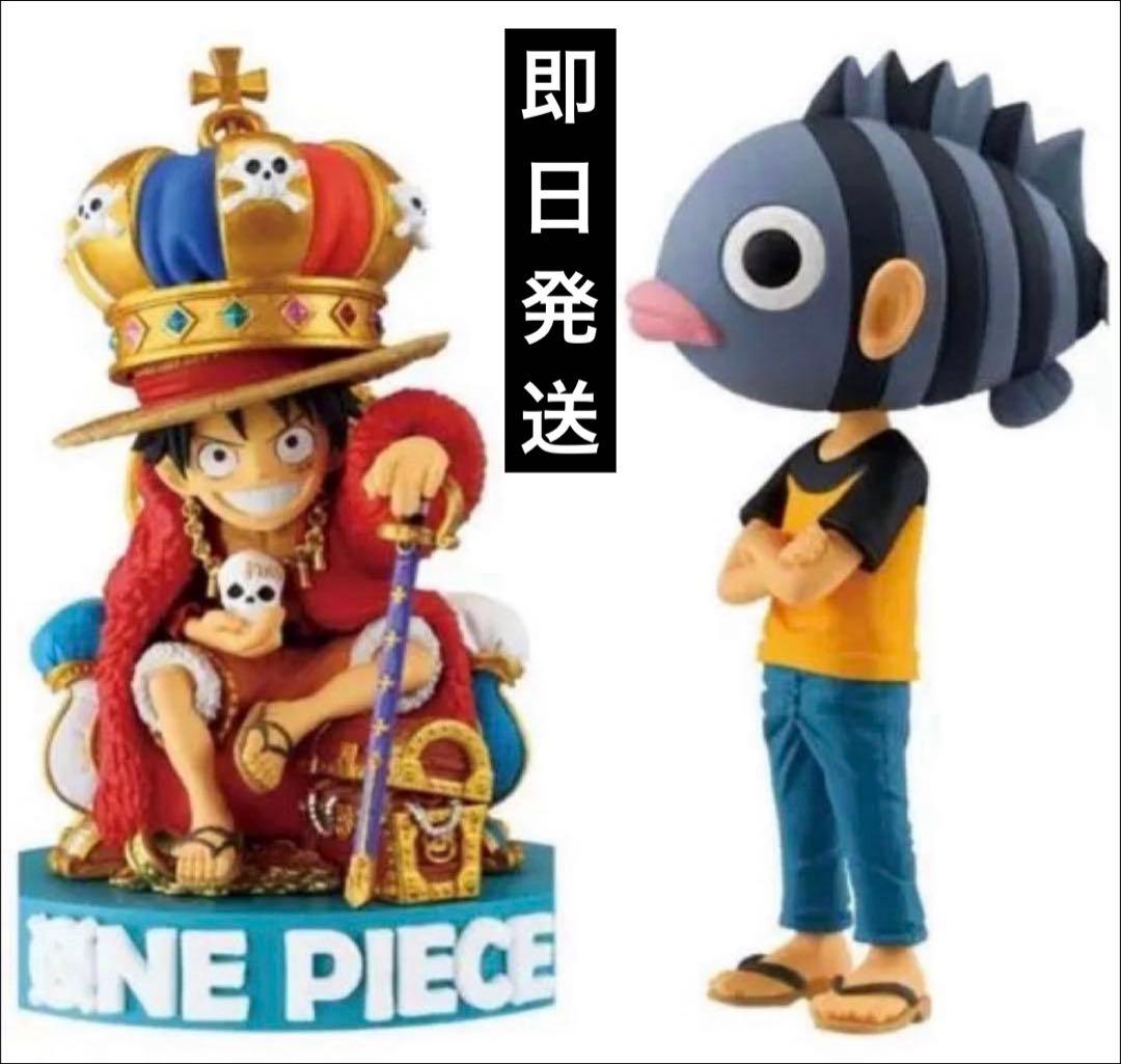 ONE PIECE BASE SHOP ワーコレ 尾田栄一郎 ルフィ 2点セット - メルカリ