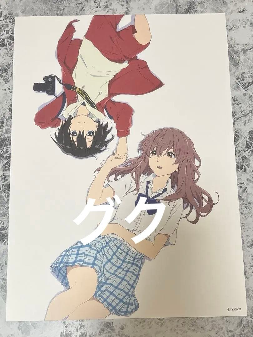 聲の形 京アニ 2016コミケ 限定 原画絵 ポスター 西宮硝子 11枚セット