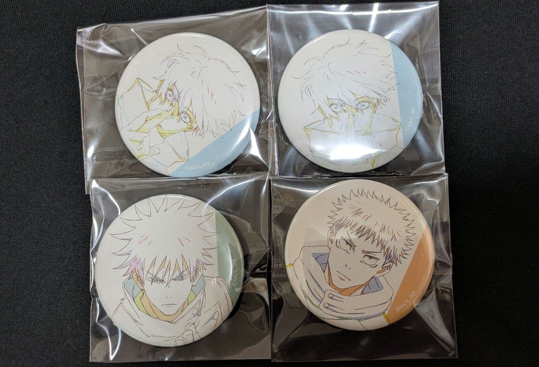 アニメーション呪術廻戦 原画展 渋谷事変ブラインド缶バッジ五条伏黒