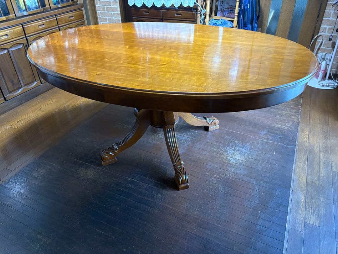 バロッサバレンティ スペイン オーバル180テーブル