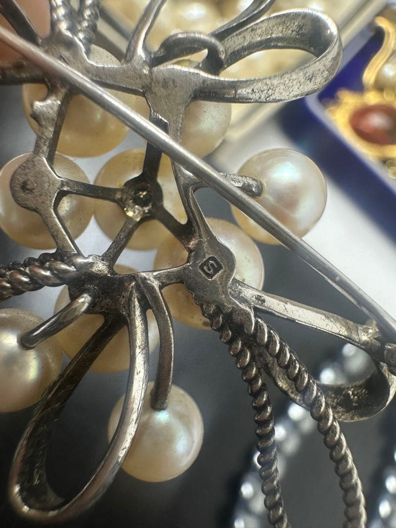 尾*る様 遺品整理　刻印あり アクセサリー　イミテーションまとめ　約826g