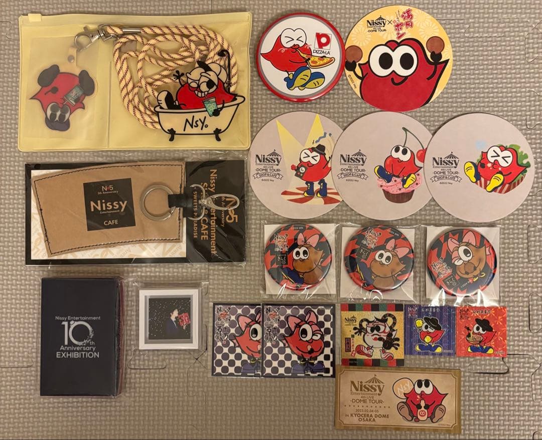 バラ売り可】Nissy クリアファイル他 カフェグッズ等