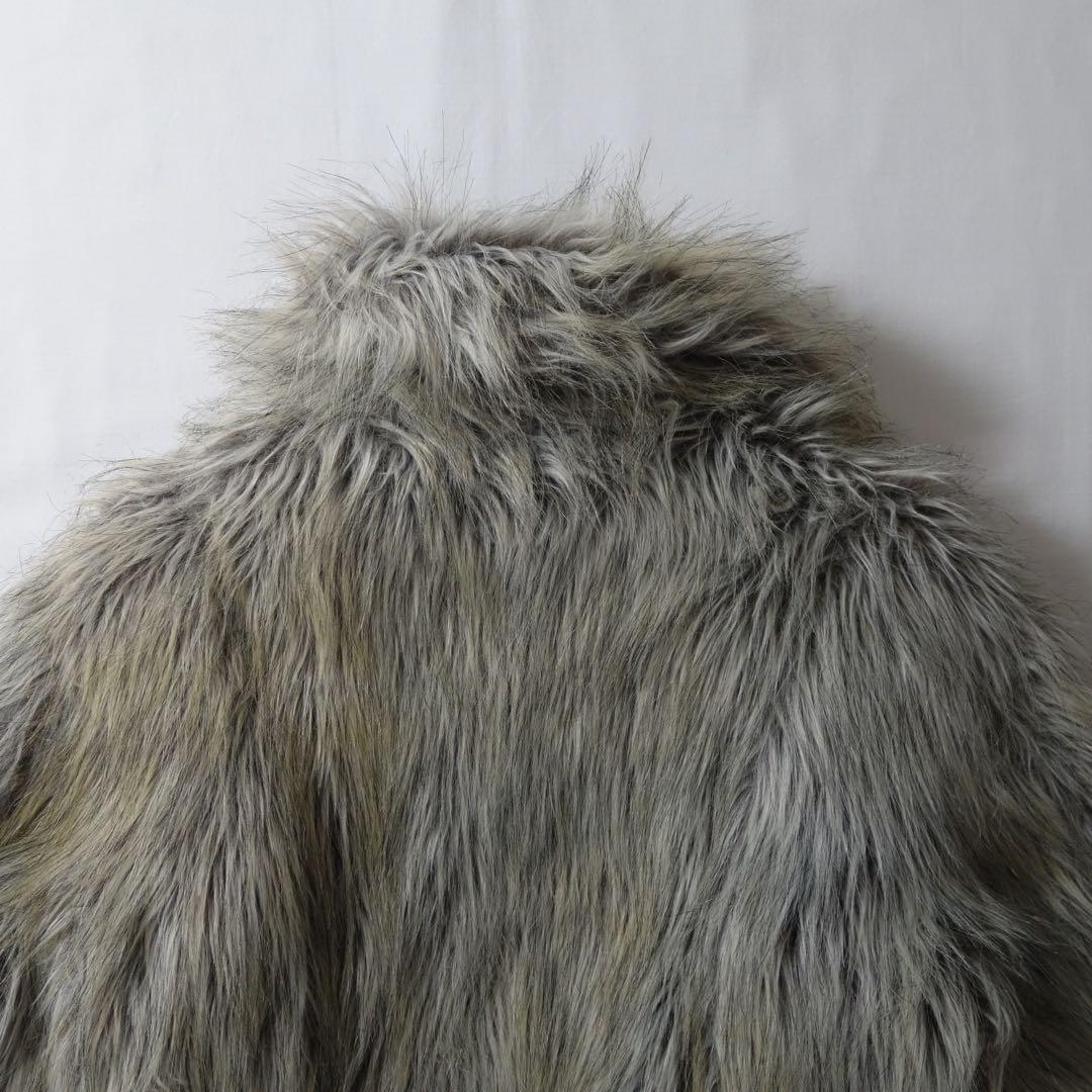 ジャケット・アウター 90s Armani Jeans Fake Fur Leather Jacket