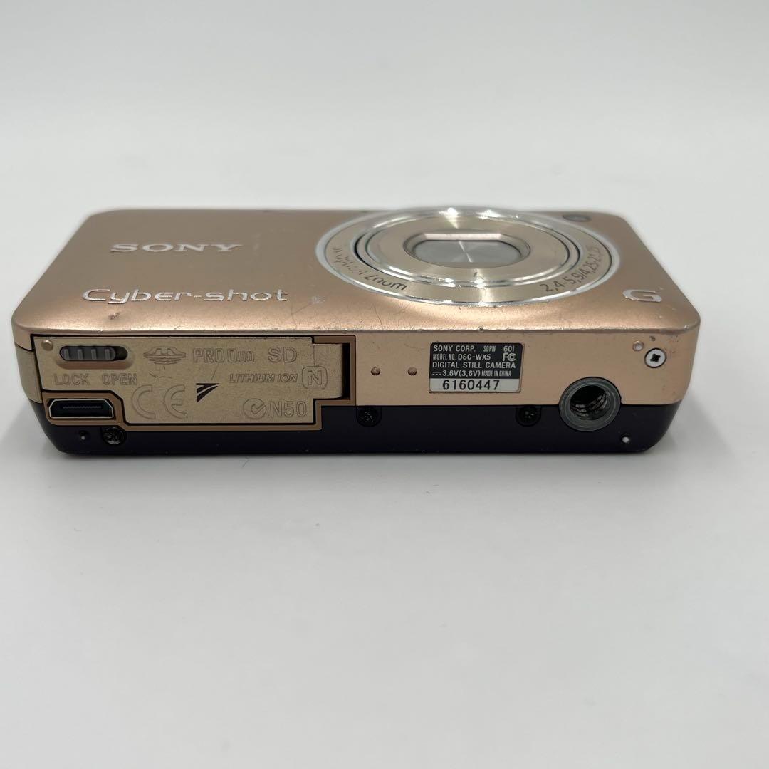 Sony ソニー Cyber-shot DSC-WX5 gold ゴールド