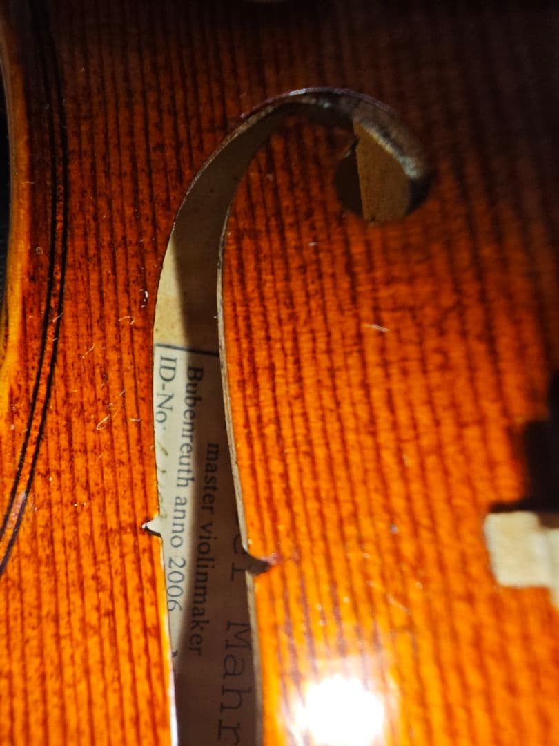 WALTER MAHR #5 2006 4/4 バイオリン - メルカリ