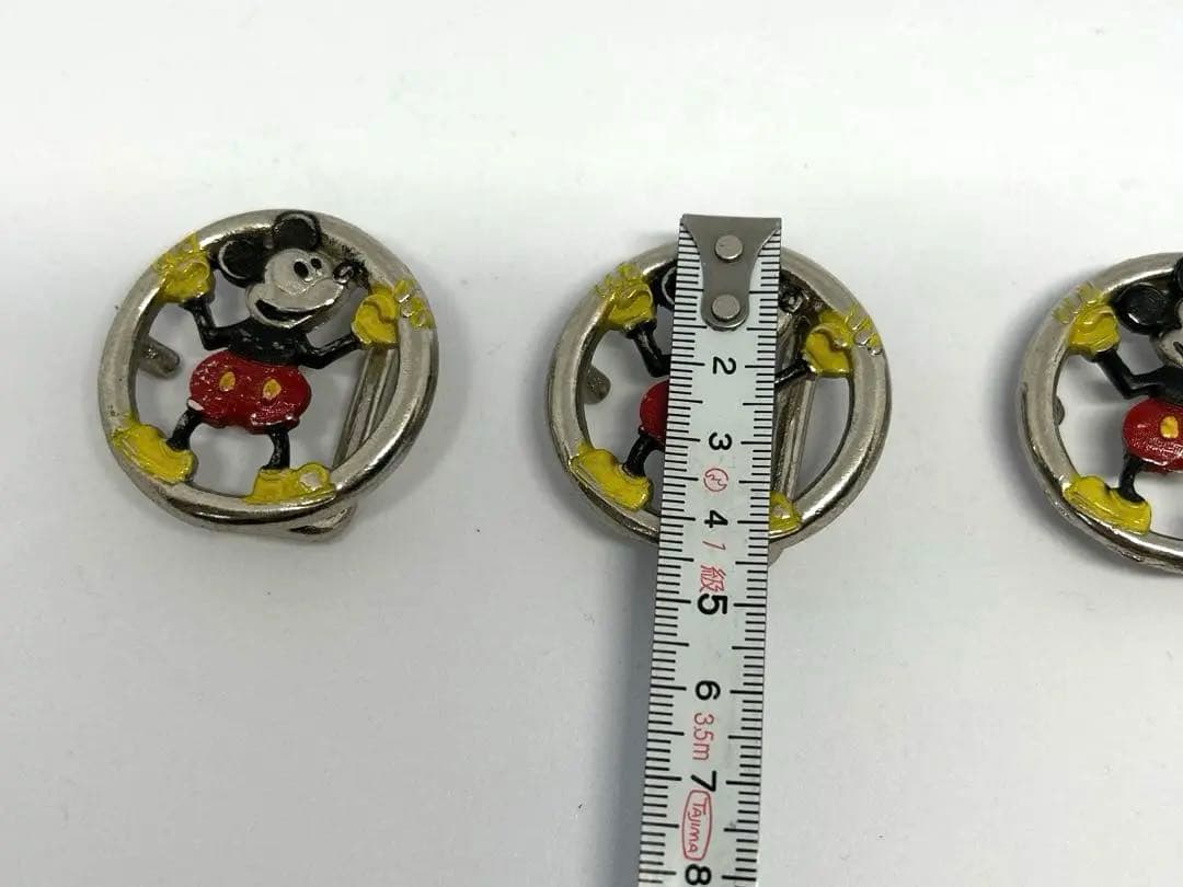 ミッキーマウス バックル 激レア Disney ディズニーヴィンテージ