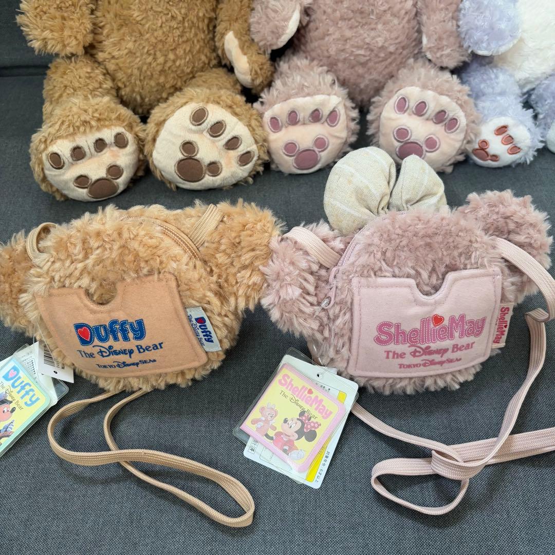 ダッフィー&フレンズぬいぐるみ　ダッフィ　シェリーメイ　ステラルー　ジェラトーニ