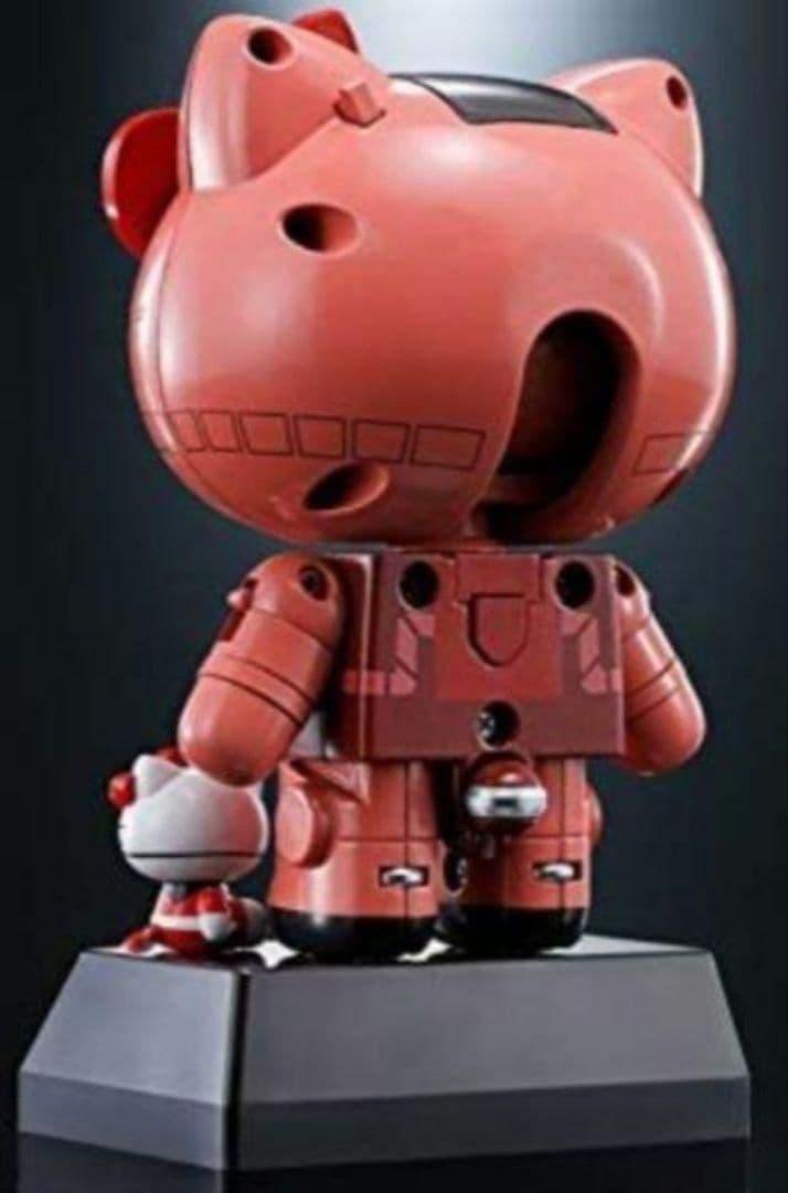 機動戦士ガンダム　超合金/可動フィギュア　★　シャア専用ザクⅡ　ハローキティ