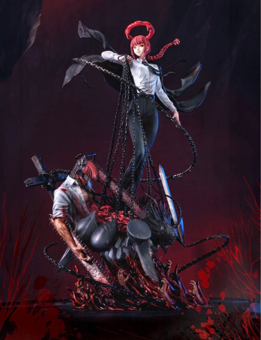 値下げ交渉可】 チェンソーマンマキマガレージキットフィギュア