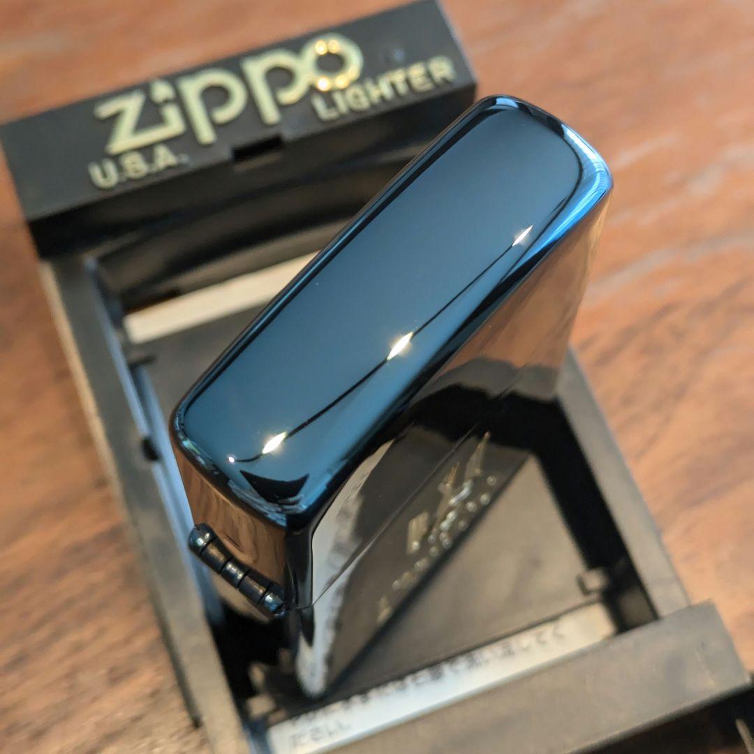【新品】95年製 ピース Peace ブルーチタン Zippo