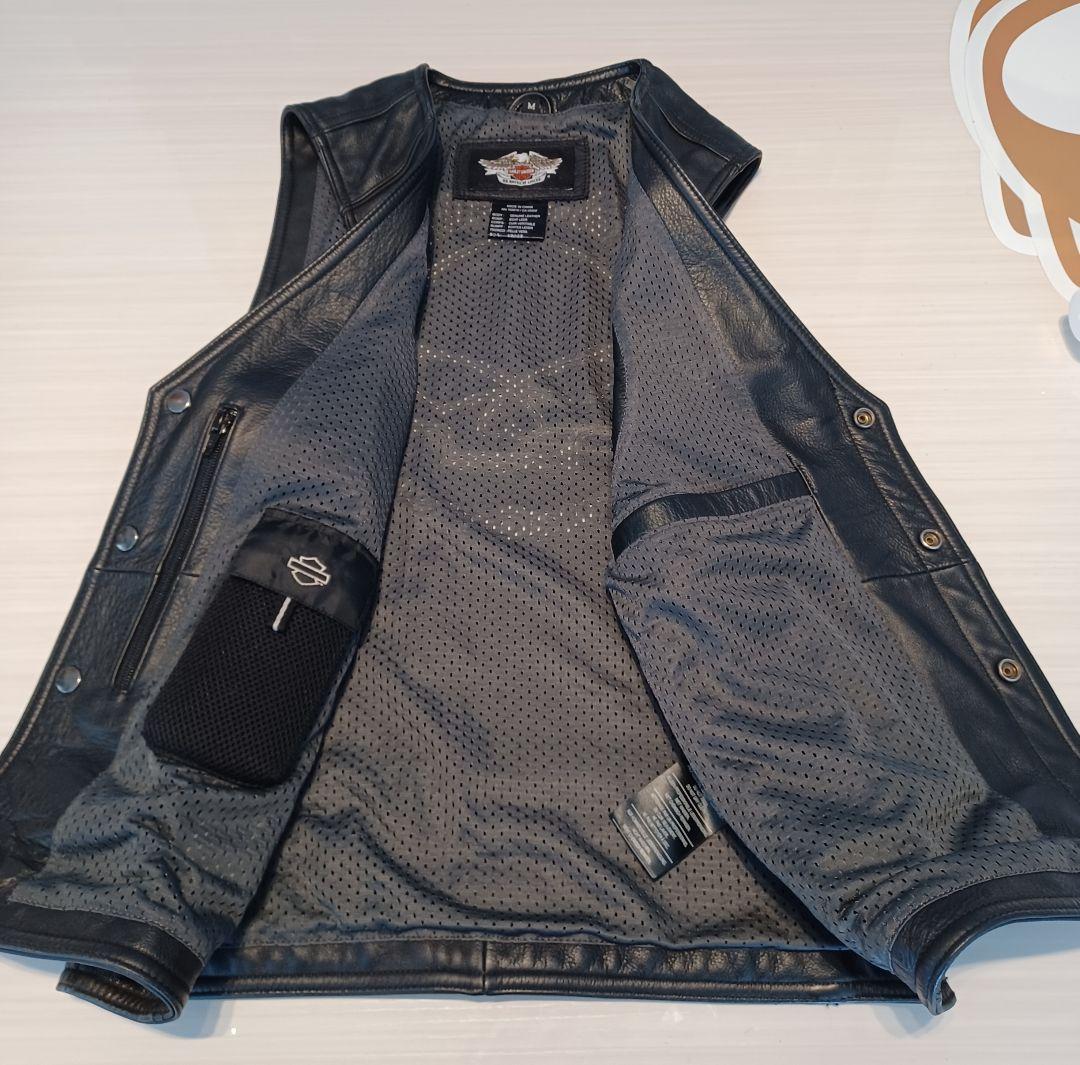 希少 美品】ハーレーダビッドソン ライダースジャケット スカルレザー