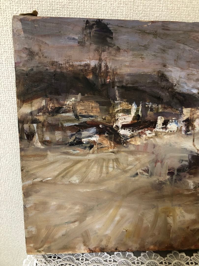 油絵（ゼロの街）Ｐ10