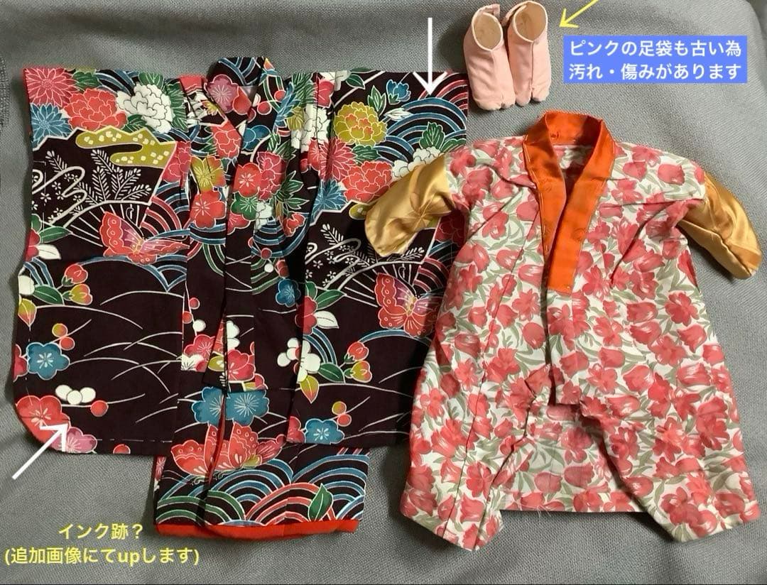 市松人形 少し難あり！新田英二作 約42cm？ 1992年作品