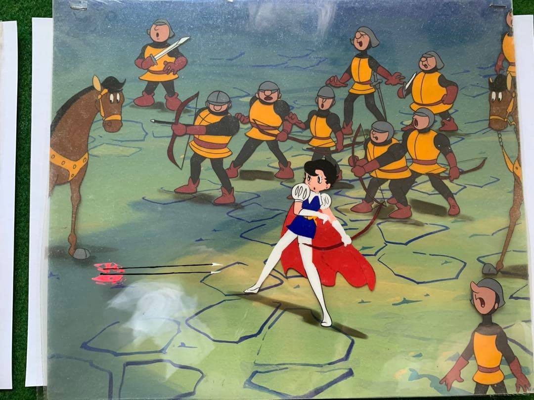 セル画　手塚治虫　手塚プロダクション(虫プロ) リボンの騎士