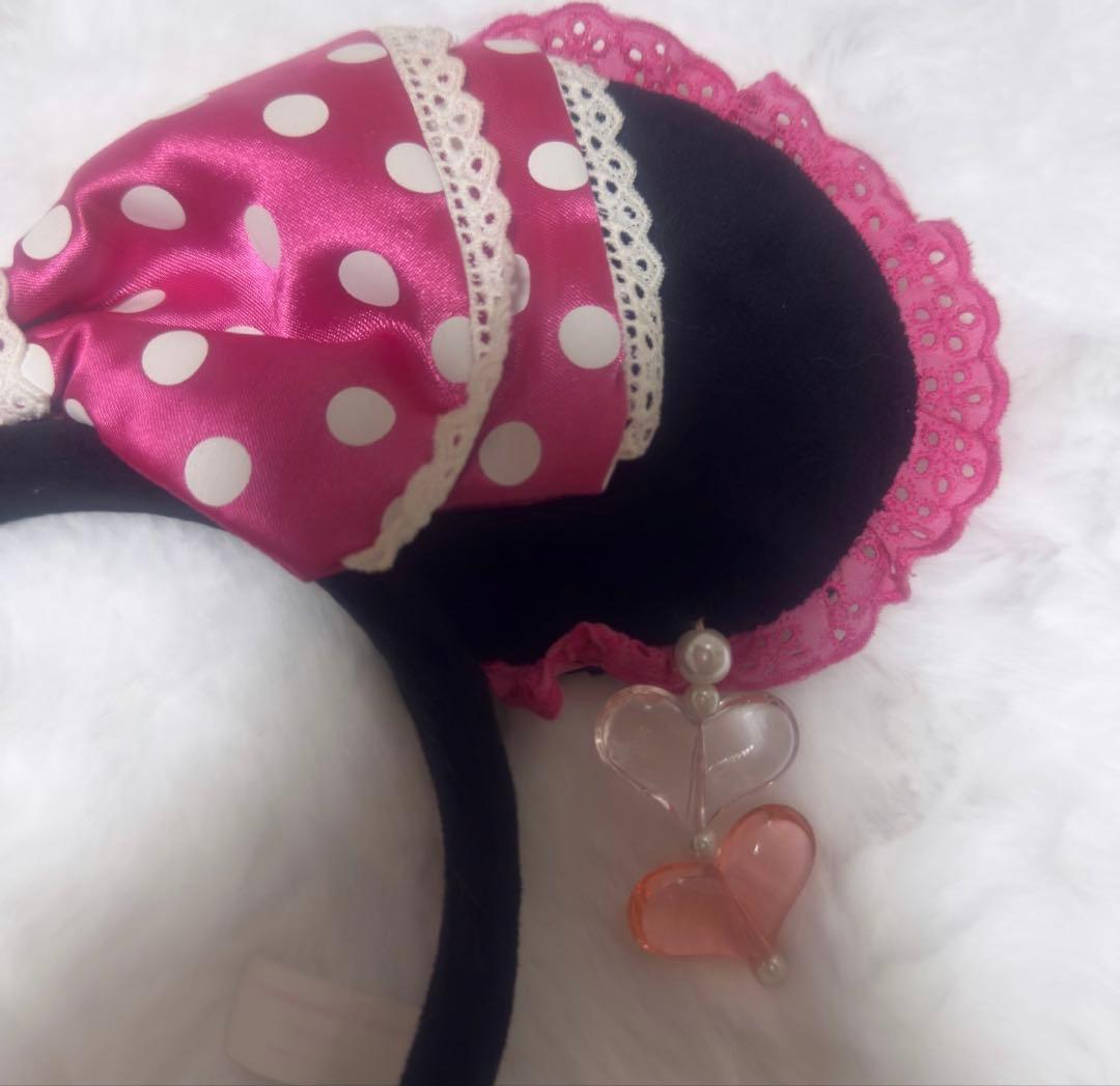 ディズニーミニーマウス ピンクカチューシャ