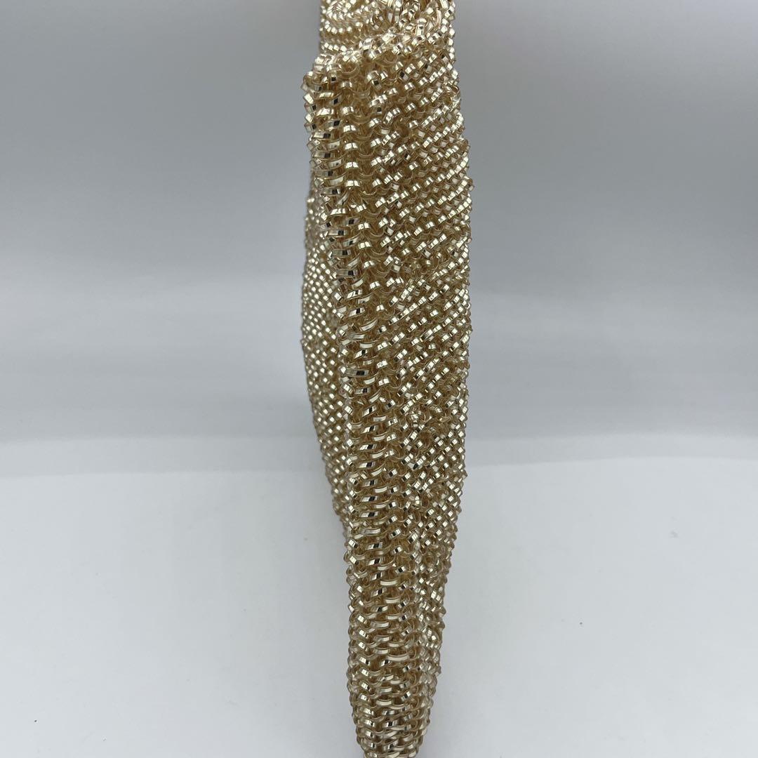 美品　アンテプリマ　スタンダードスクエア ミディアム　シャンパンゴールド