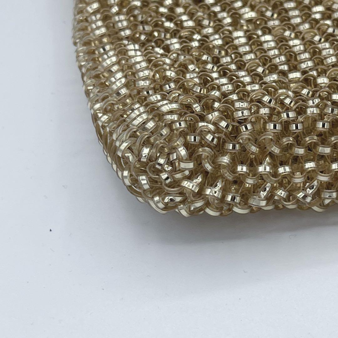 美品　アンテプリマ　スタンダードスクエア ミディアム　シャンパンゴールド