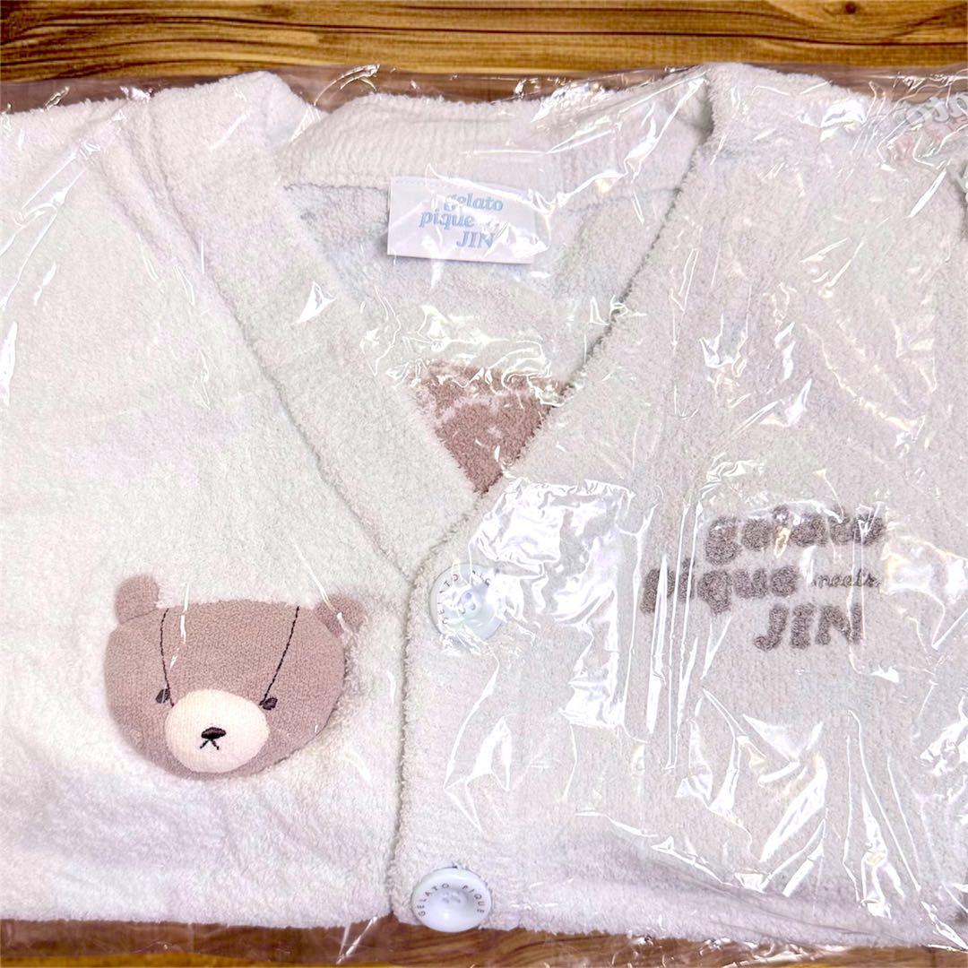 gelato pique JIN ジェラピケ カーディガン ピンク ジン