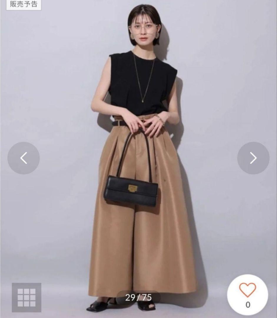 Arpege story ドレスパンツ キャメル系 サイズ1 タグ付き