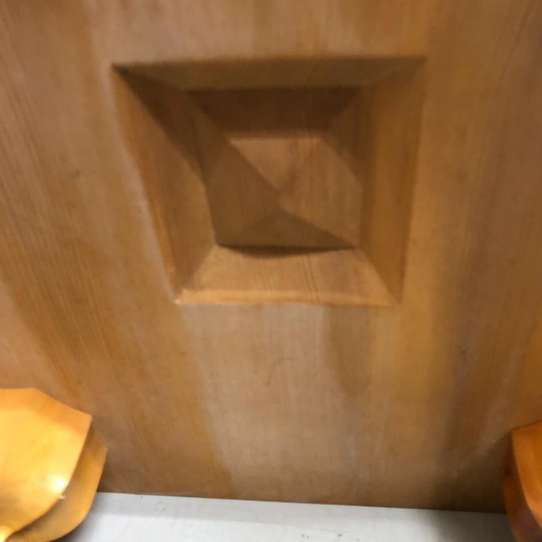 本榧の碁盤　5寸　へそ有り