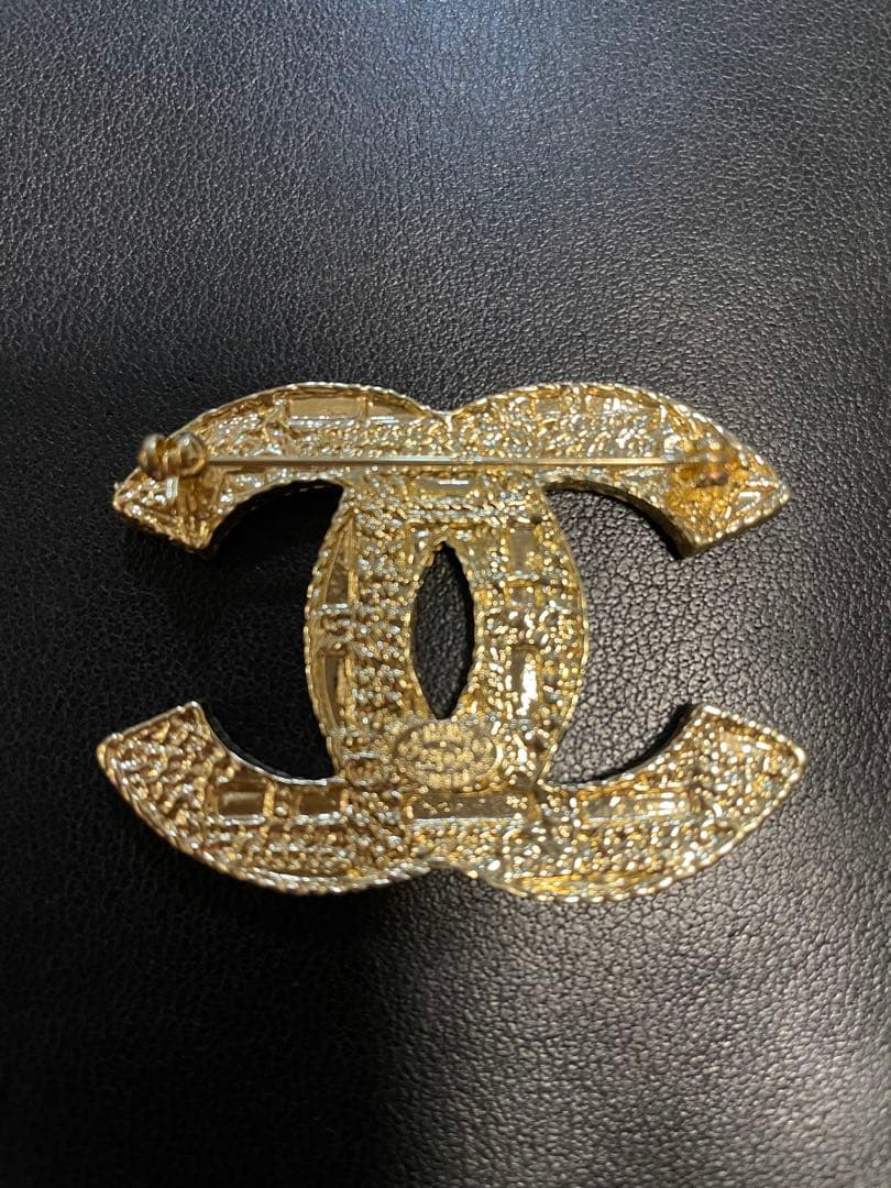 Chuchu_ 様専用］CHANEL CCロゴ ブローゴールド系