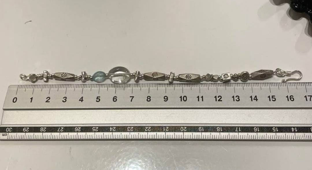 天然石と　カレンシルバー　ブレスレット　4点ご依頼品