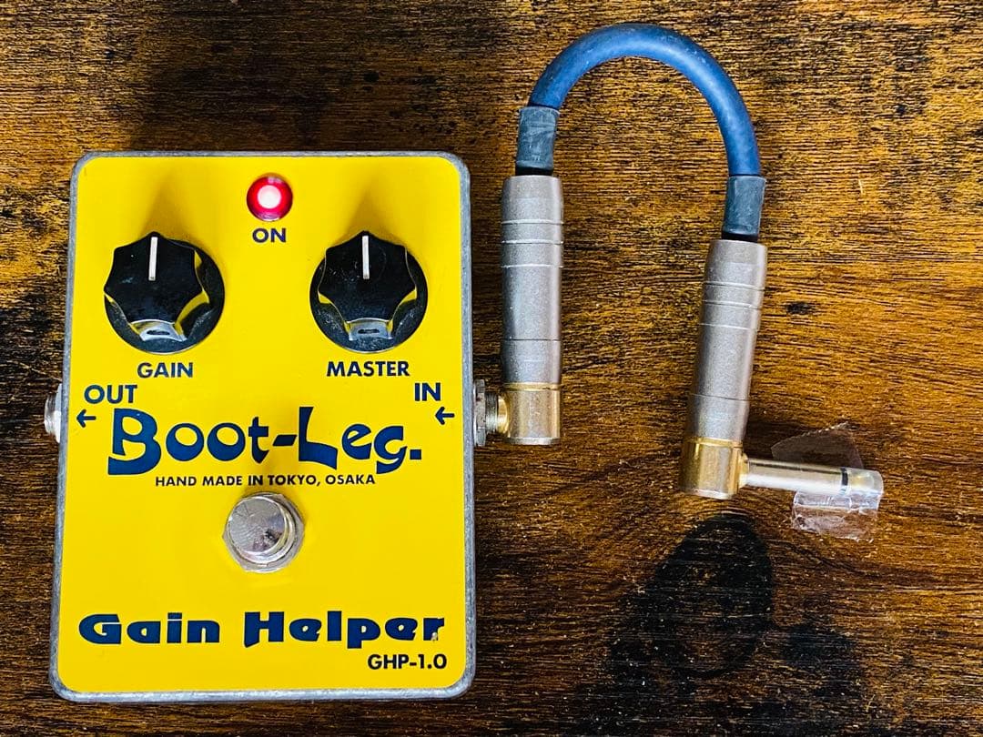 《極美品》Boot-Leg ブートレッグGain Helper ケーブル付き