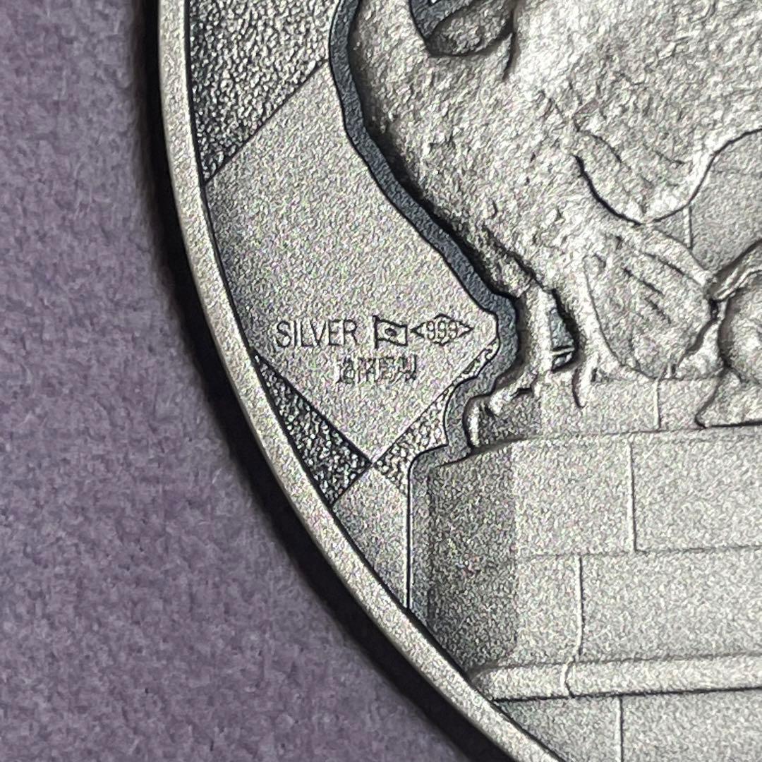 極美品】国宝章牌 迎賓館赤坂離宮 純銀メダル 記念メダル 造幣局