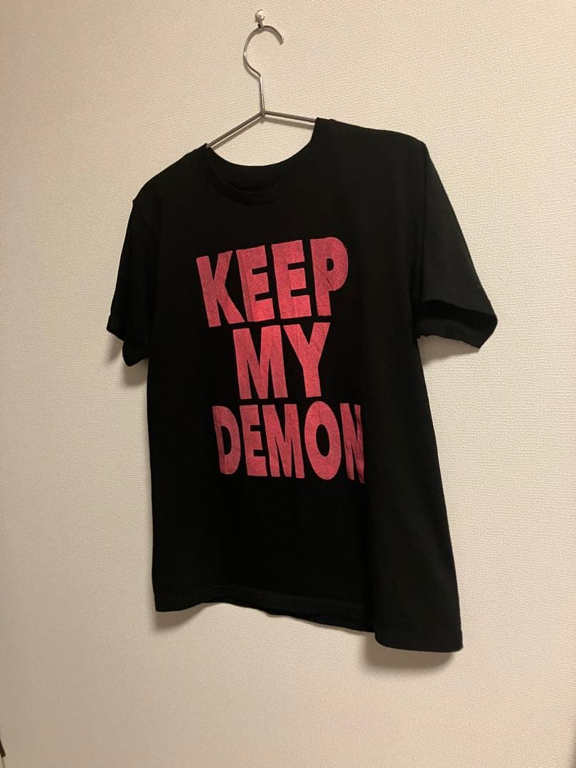 KEEP MY DEMON ブラック Tシャツ KEEP MY DEMON Tシャツ