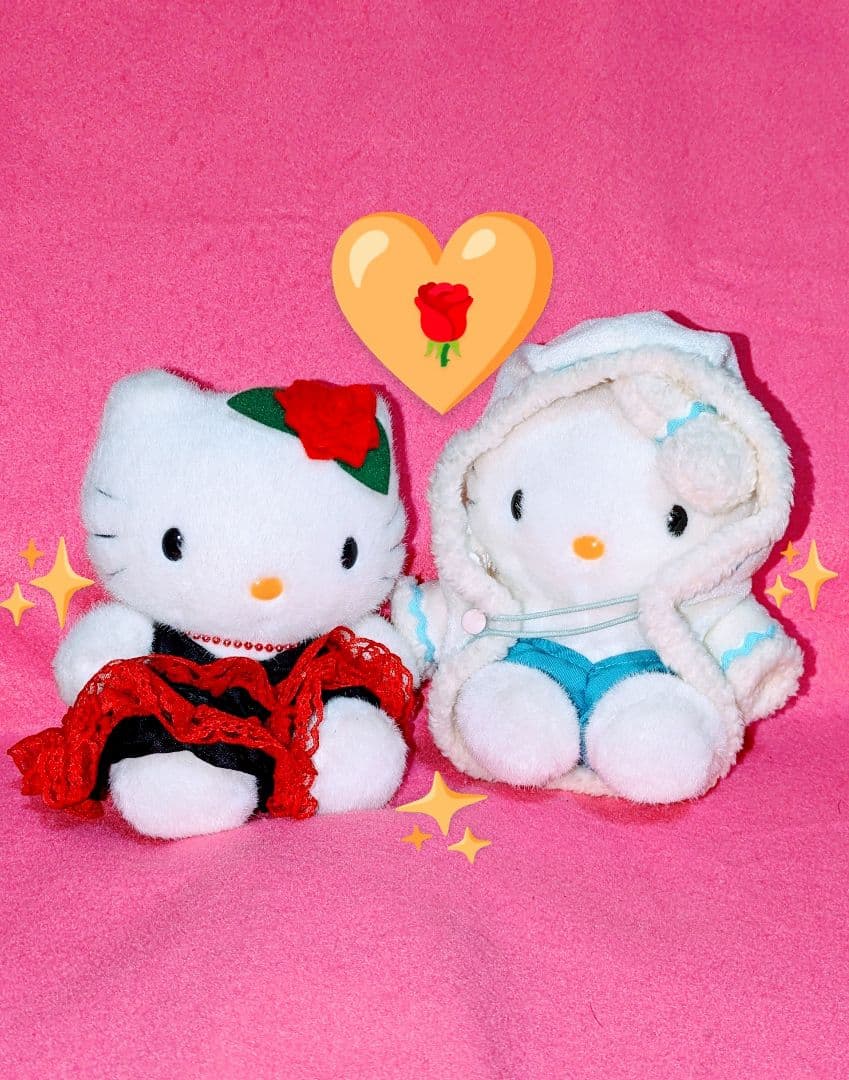 ♡超激レア♡サンリオ♡ハローキティ♡超激レトロ♡ぬいぐるみМサイズ♡まとめ売り♡