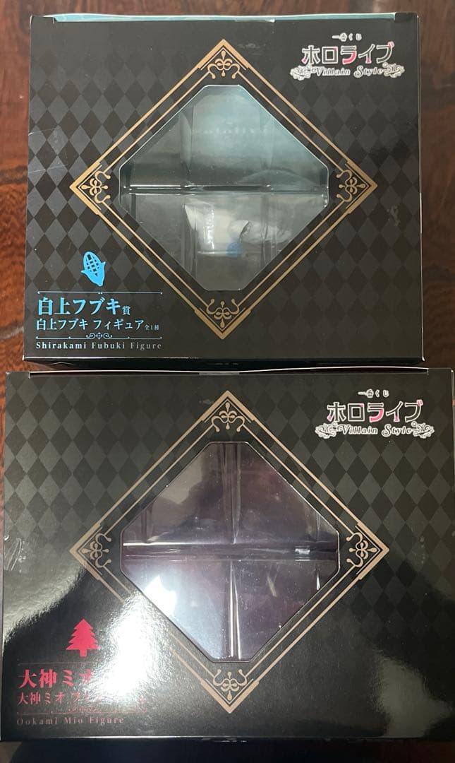 ホロライブ 大神ミオ 白上フブキ フィギュアセット　一番くじ