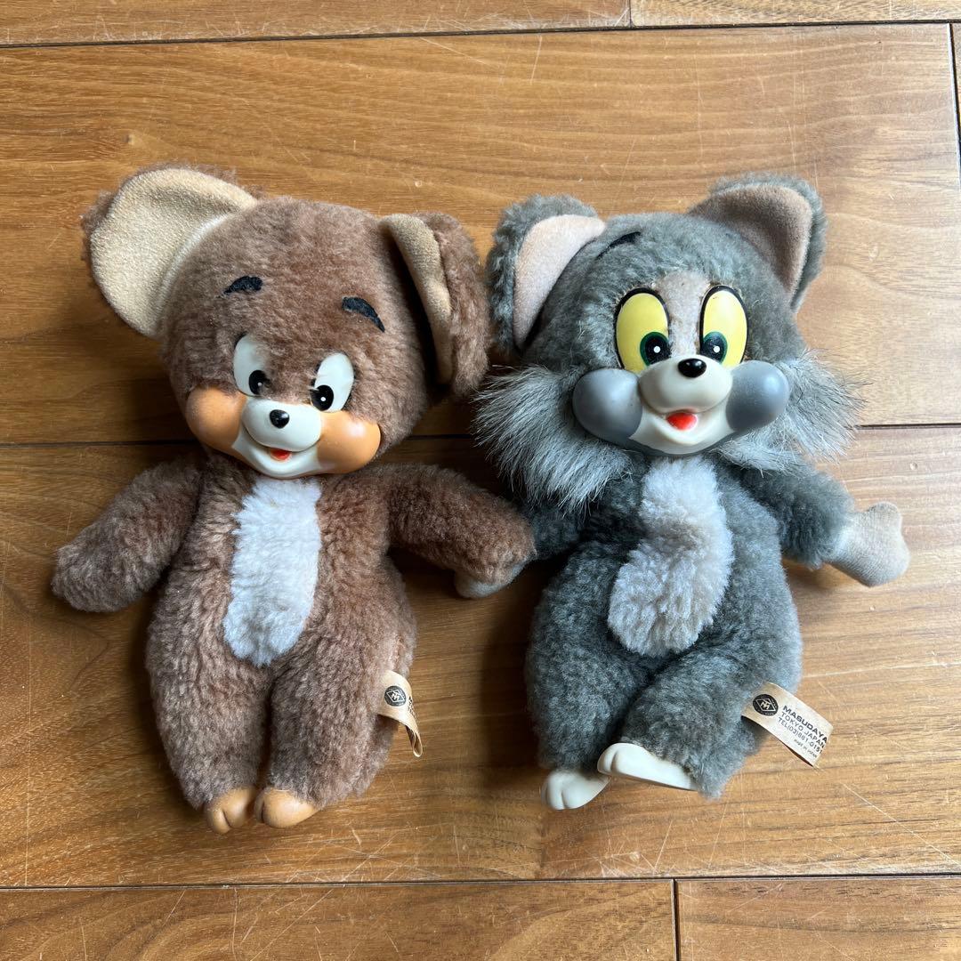 トムとジェリー ぬいぐるみセット トム＆ジェリー ぬいぐるみS ペアセット ギフト お祝い トムとジェリー