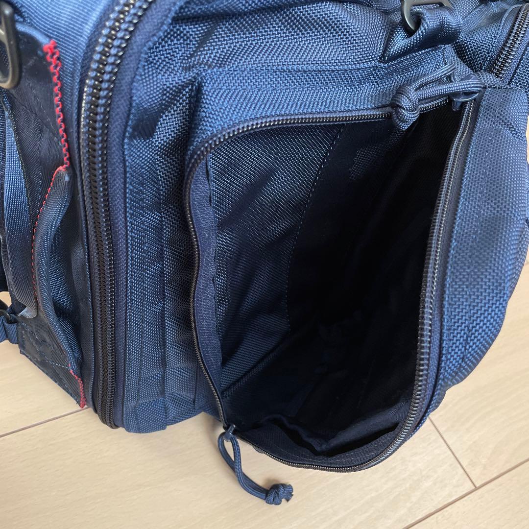 【美品】BRIEFINGブリーフィング BEAMS PLUS別注3WAYブルー