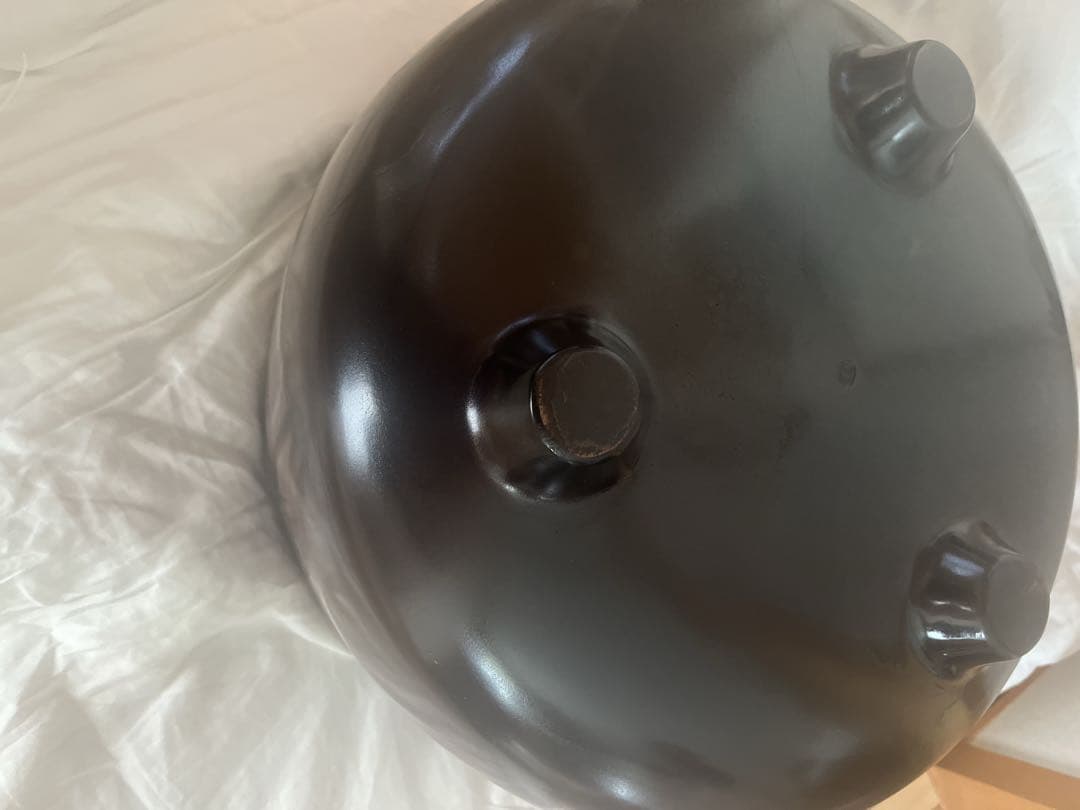 極美品】【大幅値下げ！】大亀和尚書付あり 一ノ瀬宗辰作 焼き色仕上げ