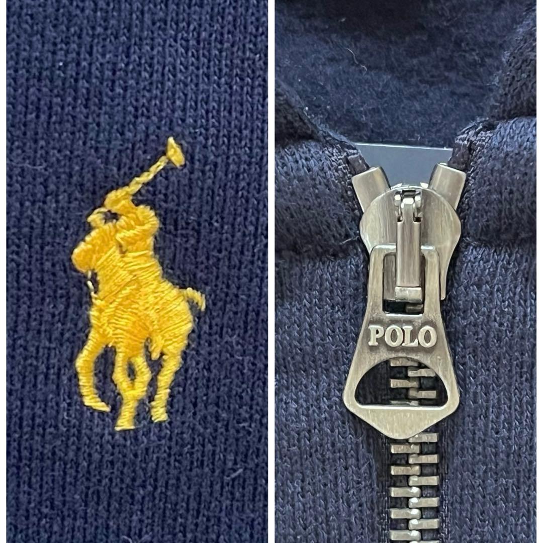 新品タグ付✨ポロラルフローレン　裏起毛スウェットパーカー　ネイビー　M