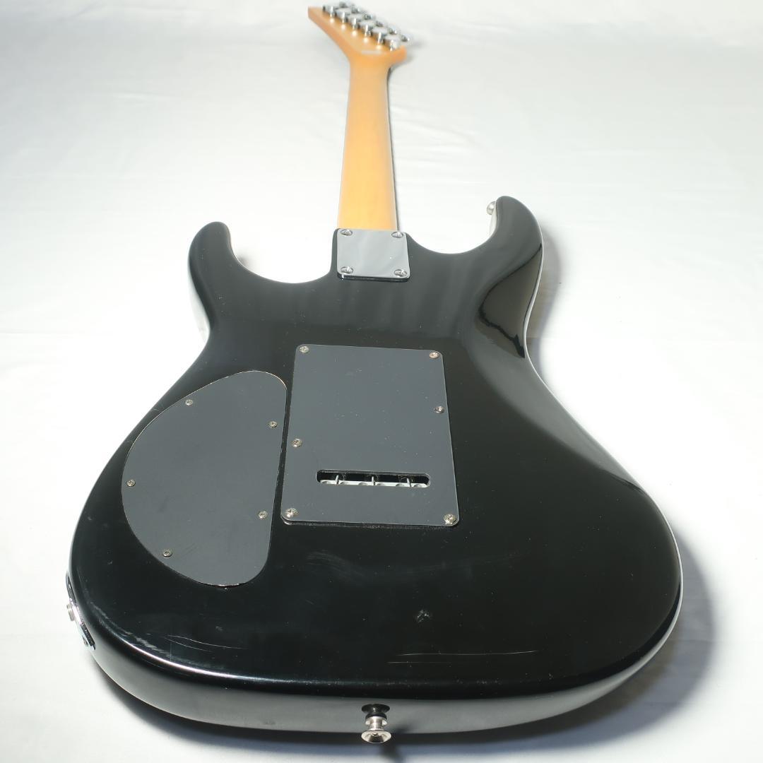 弦交換済 Mad Axe エレキギター コンコルドヘッド ブラック