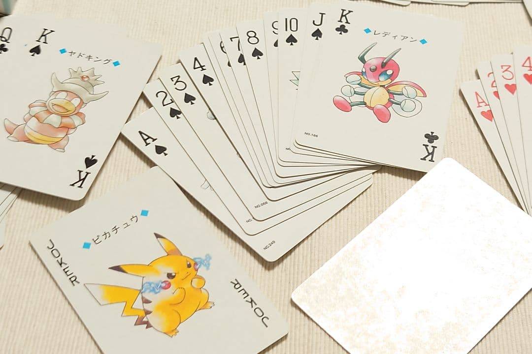 ポケモントランプ　銀　pokemon Trump