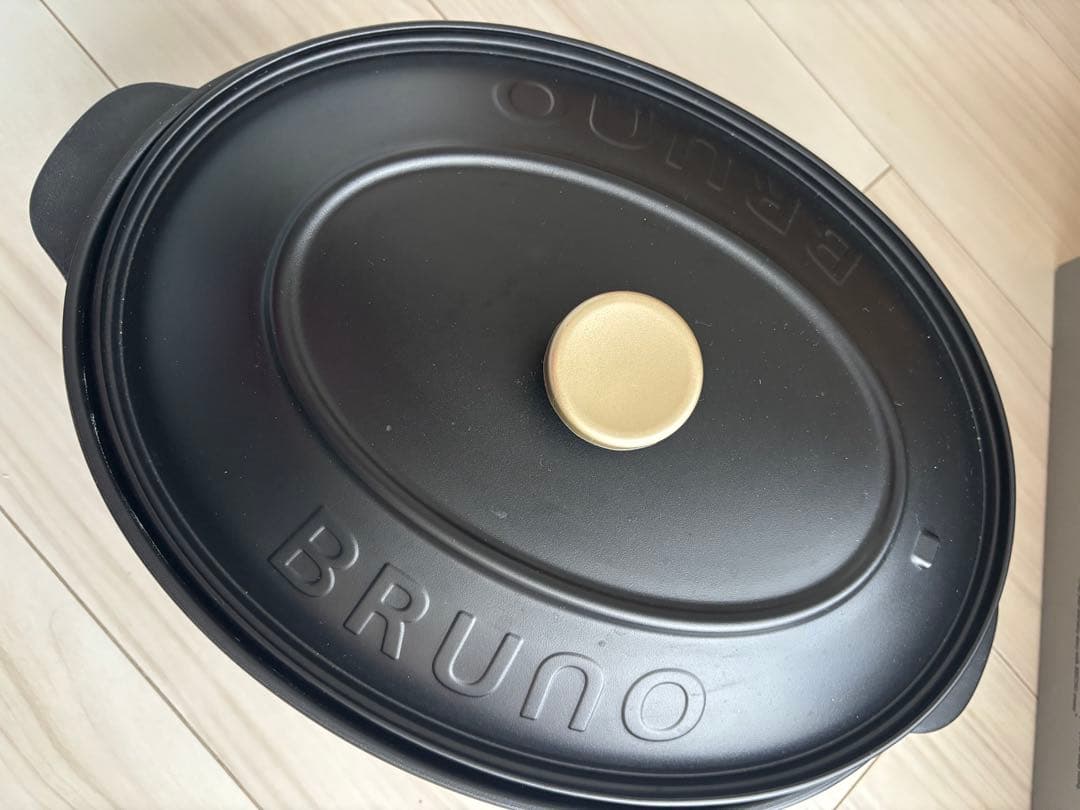 BRUNO ブルーノ オーバルホットプレート ブラック