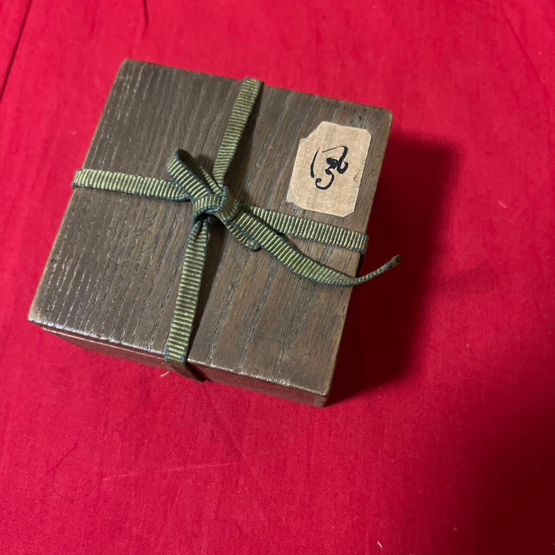 茶道具　明治時代古美術　鳳凰高蒔絵香合　時代箱