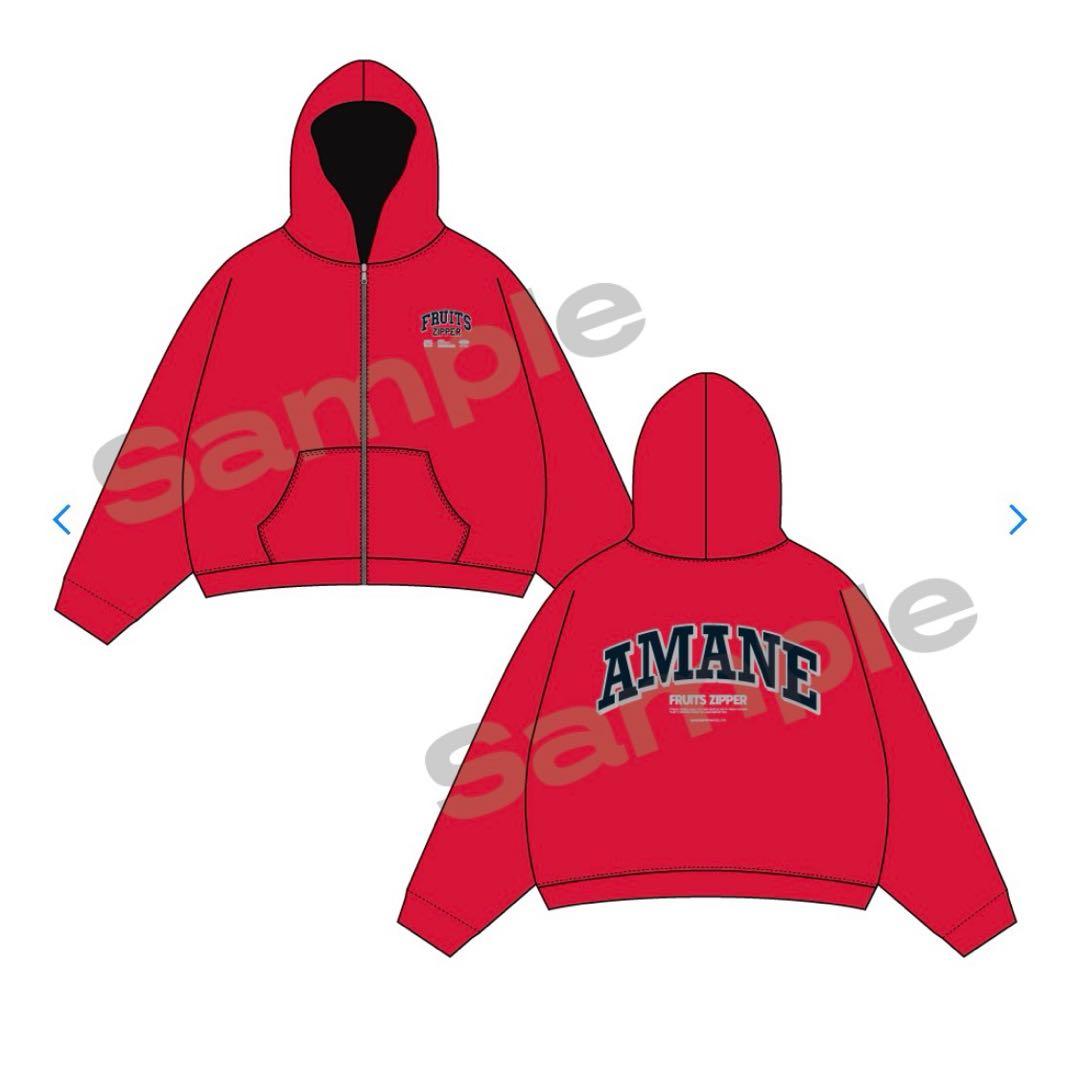 FRUITSZIPPER 月足天音 fc限定 パーカー