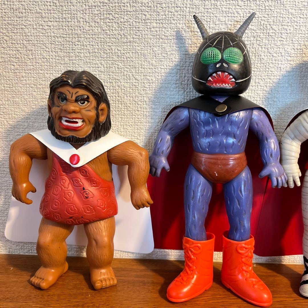タイガーマスク わるものレスラー 5体まとめて 中嶋製作所 手作り